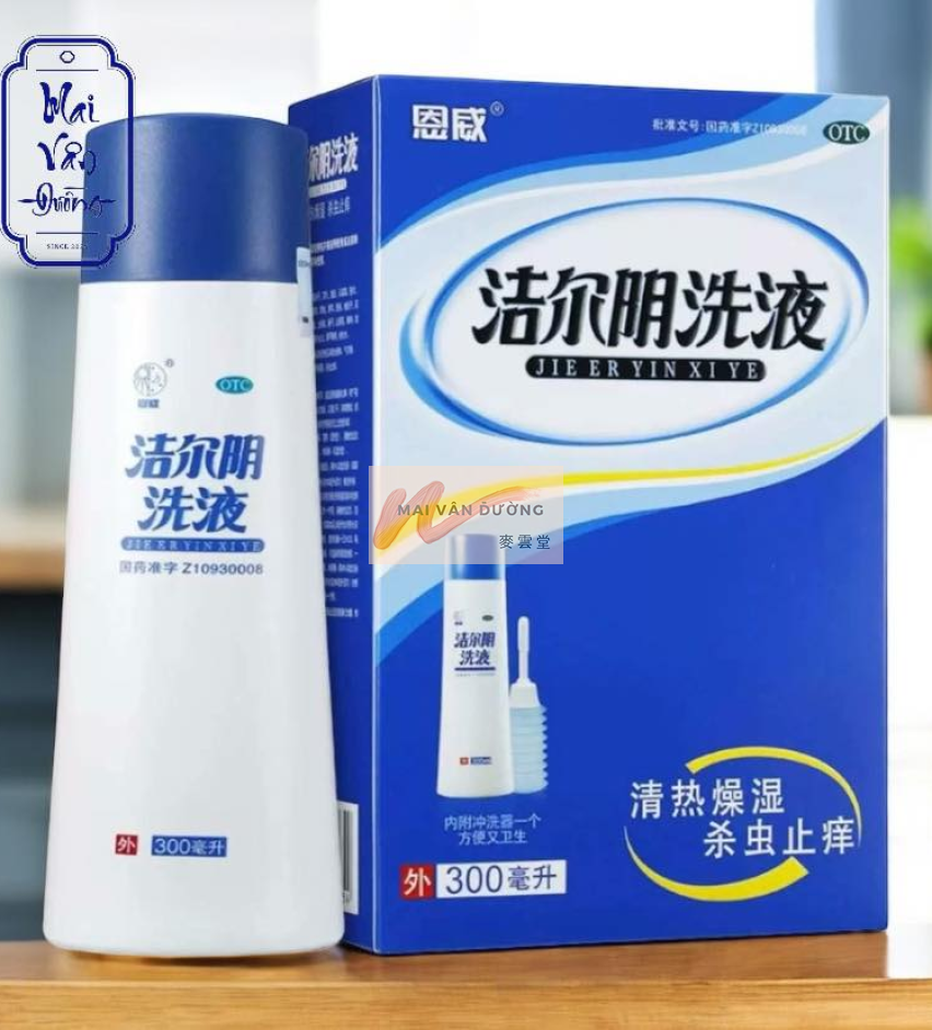 DUNG DỊCH VỆ SINH THẢO DƯỢC JIEERYIN (洁尔阴) 