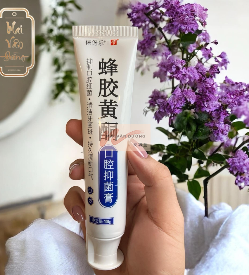 BẢO NHA LẠC® 固 – KEM ĐÁNH RĂNG KHÁNG KHUẨN KHOANG MIỆNG TỪ KEO ONG FLAVONOID