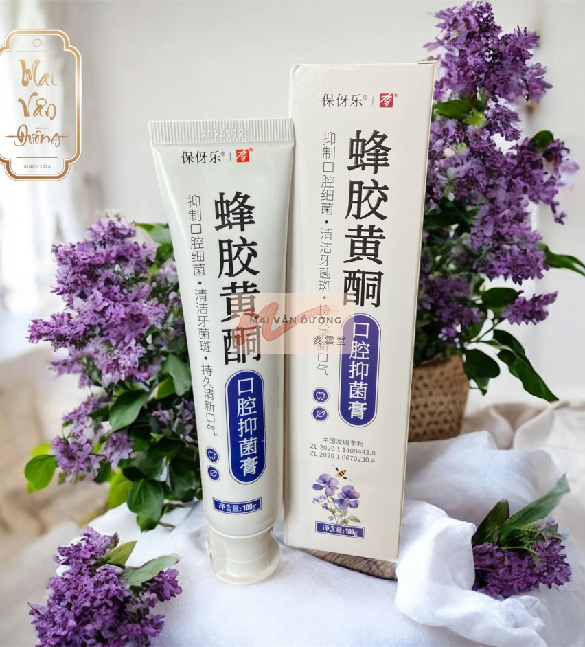 BẢO NHA LẠC® 固 – KEM ĐÁNH RĂNG KHÁNG KHUẨN KHOANG MIỆNG TỪ KEO ONG FLAVONOID