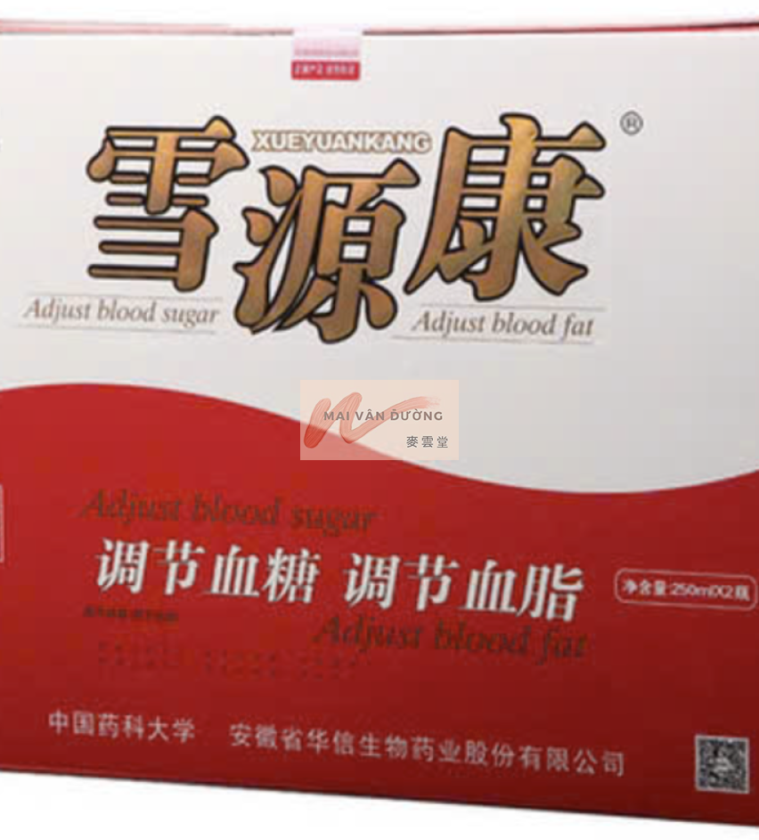 XUEYUANKANG – NƯỚC UỐNG ĐIỀU HÒA ĐƯỜNG HUYẾT