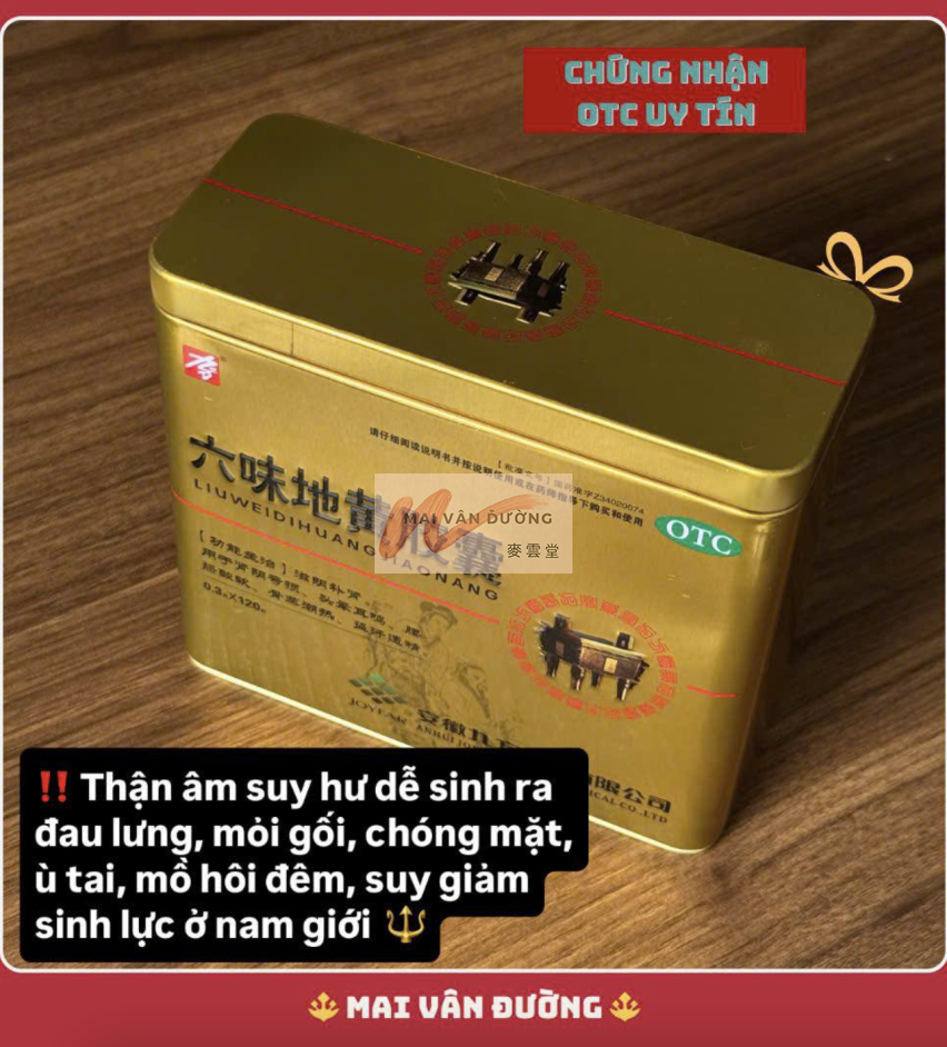  LỤC VỊ ĐỊA HOÀNG VIÊN -  六味地黄胶囊