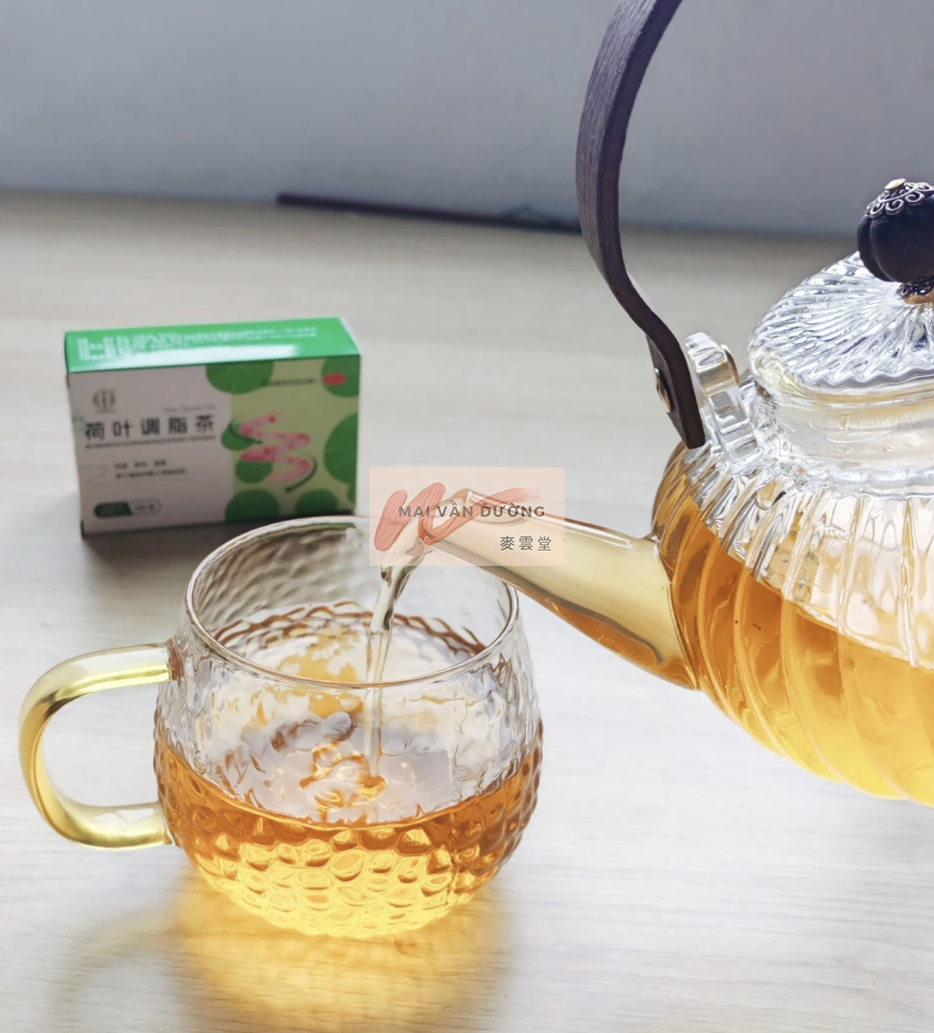 Trà Lá Sen Giảm Cân, Thải Mỡ, Lợi Tiểu